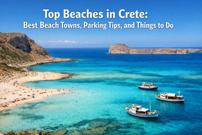 Top Beaches in Crete: Best Beach Towns, Parking Tips, and Things to Do